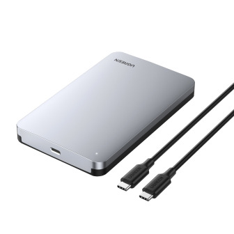 UGREEN CM300 2.5 inch USB Type-C Hard Drive Enclosure - Silver | Randcore