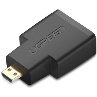 UGREEN Micro HDMI Male to HDMI Female Adapter – Black | Randcore