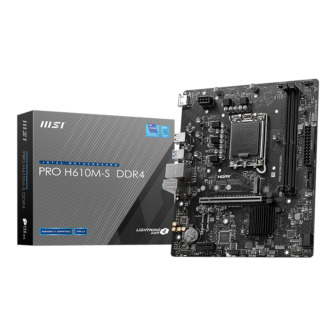 MSI H610M-S PRO LGA1700 M-ATX DDR4 Motherboard | Randcore