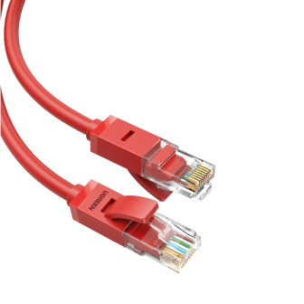 UGREEN RJ45 CAT6 1m LAN Network Cable – (1Gbps, 250MHz) – Red | Randcore