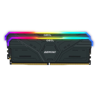 Geil Gemini RGB 32GB KIT(2X16GB) 6000MHz DDR5 Desktop Gaming Memory - Grey | Randcore