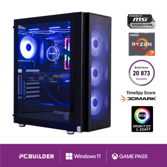 PCBuilder Ryzen 7 9700X TACTICIAN Windows 11 Gaming PC | Randcore