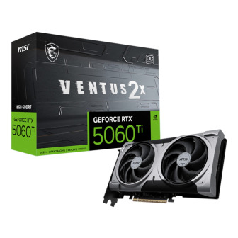 MSI GeForce RTX 5060 Ti VENTUS 2X OC PLUS 16GB GDDR7 Graphics Card | Randcore