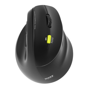 Port Connect Ergo Shape Bluetooth Rechargeable Mouse | Randcore
