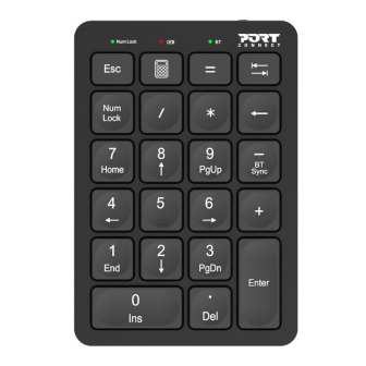 Port Connect Bluetooth Rechargeable Keypad | Randcore
