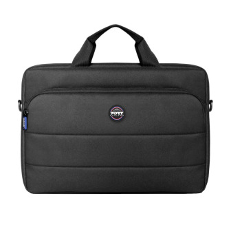 Port Designs Portland II Eco 14/16" Essential Top Loading Laptop Bag – Grey | Randcore