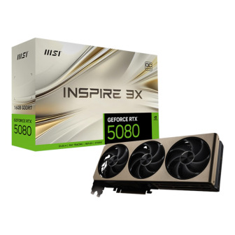 MSI GeForce RTX 5080 16GB INSPIRE 3X OC Graphics Card | Randcore