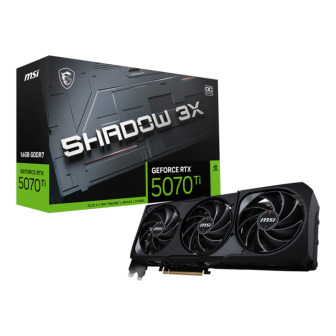 MSI GeForce RTX 5070 Ti 16GB GDDR7 SHADOW 3X OC Graphics Card | Randcore