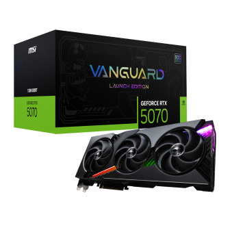 MSI GeForce RTX 5070 VANGUARD SOC Launch Edition 12GB Graphics Card | Randcore