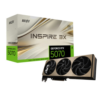 MSI GeForce RTX 5070 INSPIRE 3X OC 12GB Graphics Card | Randcore