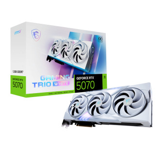 MSI GeForce RTX 5070 GAMING TRIO OC 12GB Graphics Card – White | Randcore