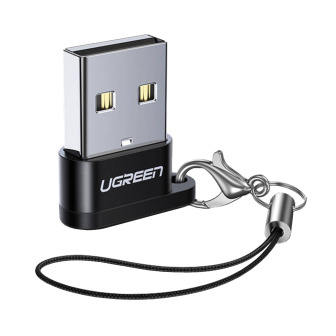 UGREEN USB A Male to USB Type-C Female Adapter (Black) | Randcore