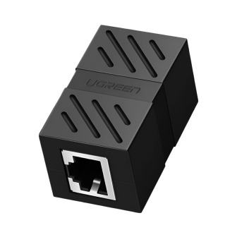 UGREEN RJ45 1Gbps Ethernet Cable Extender Adapter - Black | Randcore