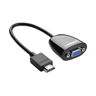 UGREEN HDMI to VGA Converter, 1080p Video Adapter - Black | Randcore