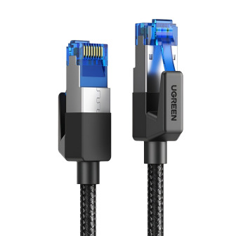 UGREEN Cat8 Nylon Braided Ethernet Cable - 40Gbps with Modular Plugs - 1m | Randcore