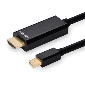 UGREEN Mini DisplayPort Male to 4K@30Hz HDMI Cable 1.5m - Black | Randcore