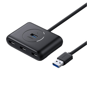 UGREEN 4-Port USB 3.0 Hub with Micro USB | 5Gbps Data Transfer - 1m | Randcore