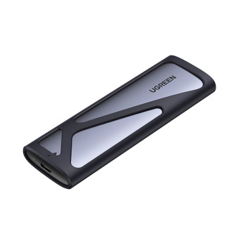 UGREEN CM400-90264 M.2 NVME/SATA SSD Enclosure (10Gbps) - Silver | Randcore