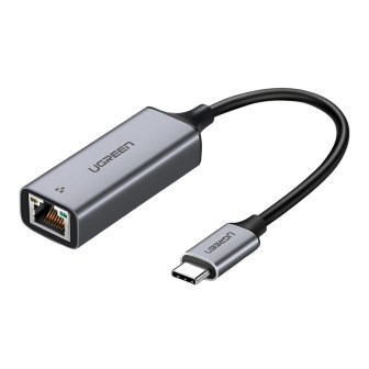 UGREEN CM199-50737 Type-C to Gigabit Ethernet Adapter - Silver | Randcore