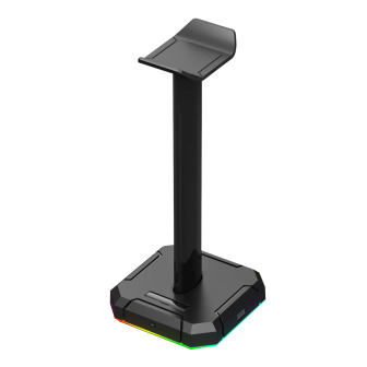 Redragon HA300 Scepter Pro RGB Headset Stand with USB Hub (4 x USB 2.0, RGB Lighting) | Randcore