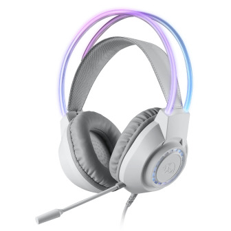 Redragon SCREAM Over-Ear RGB Gaming Headset - White | Randcore