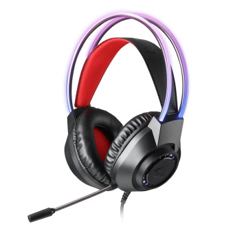 Redragon SCREAM Over-Ear RGB Gaming Headset - Black | Randcore