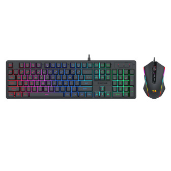 Redragon S107 RGB Gaming Essentials Wired Gaming Keyboard and Mouse Bundle | Randcore