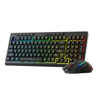 Redragon RYLO PRO S142 Tri-Mode RGB Gaming Keyboard and Mouse Combo | Randcore