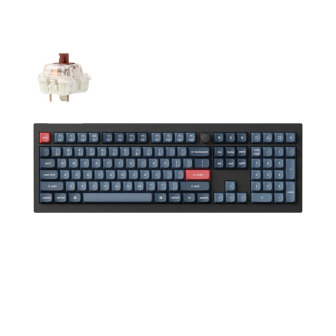 Keychron V6 Max Wireless Custom Keyboard - BROWN Switch | Randcore