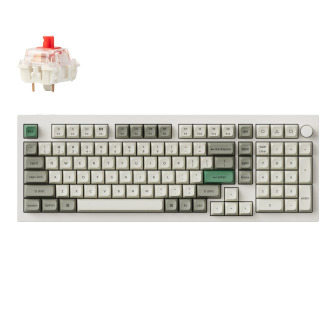 Keychron Q5M-P1 QMK/VIA Wireless Custom Keyboard - Shell White | Randcore