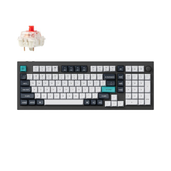 Keychron Q5M-M1 QMK/VIA Wireless Custom Keyboard - Black | Randcore
