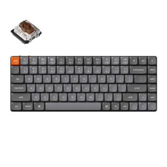Keychron K3 Max QMK/VIA Wireless 75% Custom Mechanical Keyboard | BROWN Switches | Randcore