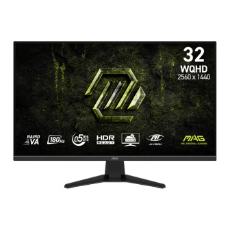 MSI MAG 325QF E18V 32" WQHD 180Hz VA Gaming Monitor | Randcore