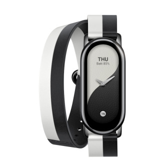Xiaomi Smart Band 8 Double Wrap Strap - Black and white | Randcore