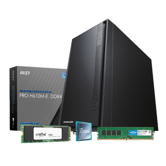 PCBuilder Intel i3-12100 HOME MASTER Windows 11 Desktop PC | Randcore