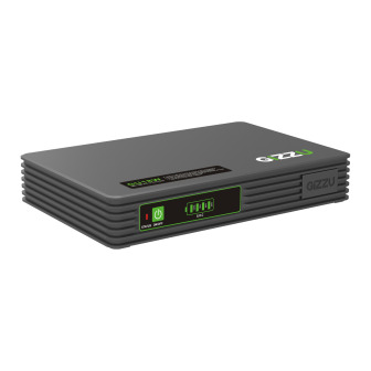 Gizzu SURF Simple 18W 55Wh LiFePO4 MINI DC UPS - Black | Randcore