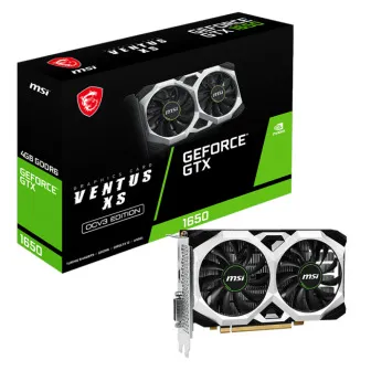 MSI Nvidia GeForce GTX 1650 D6 VENTUS XS OCV3 4GB GDDR6 128-BIT Graphics Card | Randcore