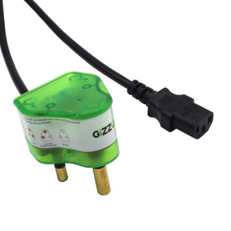 Gizzu Surge Protector 10A Kettle Plug Cable 1.5M | Randcore