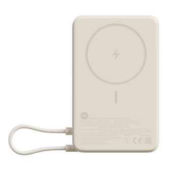 Xiaomi Magnetic Power Bank 10000mAh with Built-in Stand - Beige | Randcore