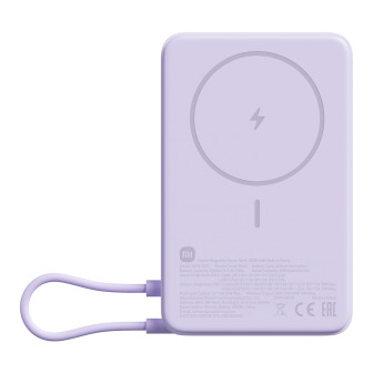 Xiaomi Magnetic Power Bank 10000 with Built-in Stand - Purple | Randcore