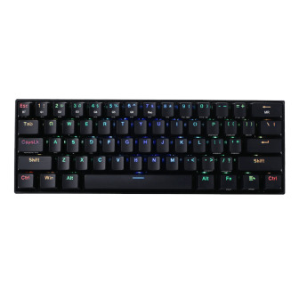 REDRAGON DRACONIC PRO Mechanical 61 Key|Bluetooth 5.0|RGB 9 Colour Modes|Rechargable Battery|Type-C Charging Cable Gaming Keyboa