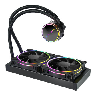 PCBuilder Hydro Chill 240MM AIO Liquid CPU Cooler ARGB | Randcore