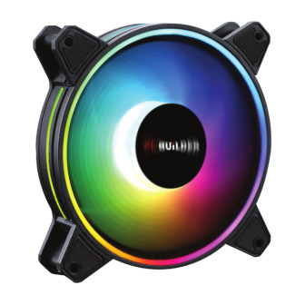 PCBuilder Tempest Chill 120MM ARGB Dual Glow Fan | Randcore