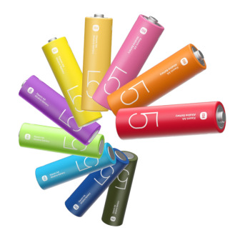 Xiaomi AA Rainbow Batteries (10 Pack) | Randcore