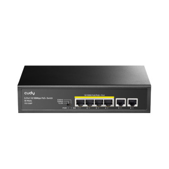 Cudy 6-Port Ethernet Unmanaged Switch - 4 Ports POE | Randcore