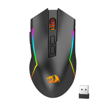REDRAGON Trident Pro 8000DPI RGB Gaming Mouse - Black | Randcore