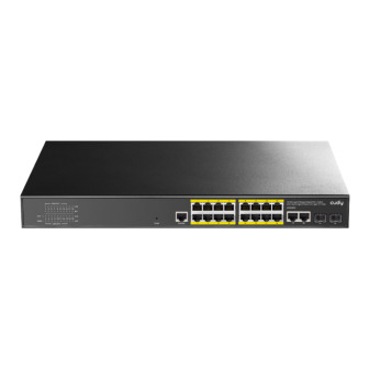 Cudy 16 Port Layer 2 Managed Gigabit PoE Switch | Randcore