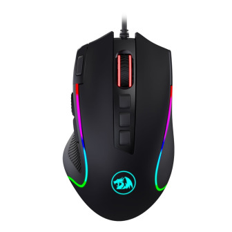 REDRAGON PREDATOR 4000DPI RGB Ergo Gaming Mouse - Black | Randcore