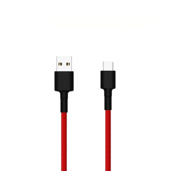 Xiaomi USB Type-C Braided 1m Cable - Red | Randcore