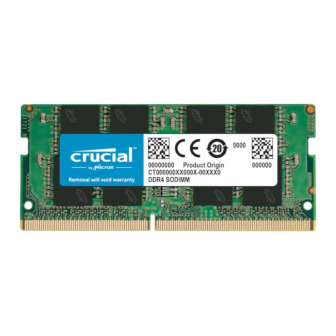Crucial 8GB 3200MHz DDR4 Single Rank SODIMM Notebook Memory | Randcore